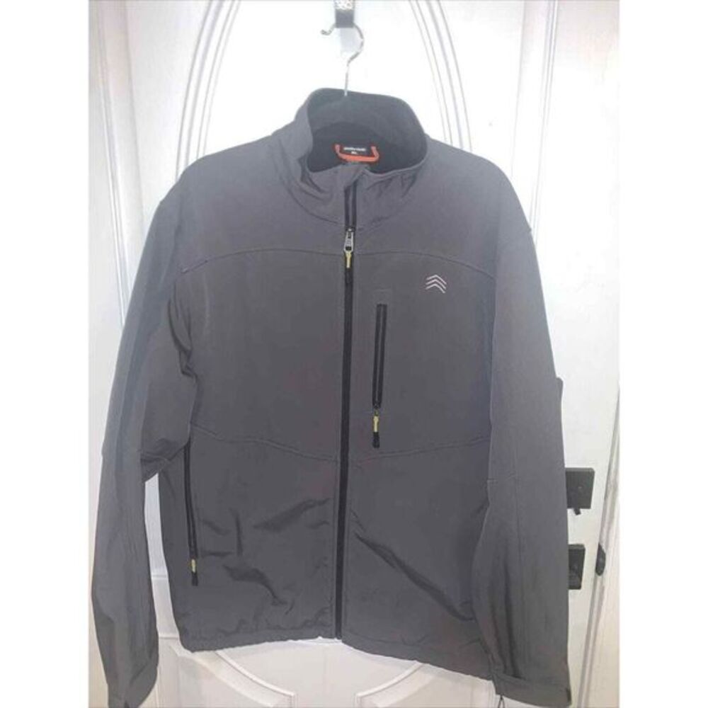 Solaris Multi Climate Jacket Coat Men's‎ XL Gray Fleece Lined Adjustable Cuffs